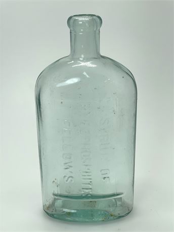 Fellows Syrup of Hyrophosphites Aqua Bottle