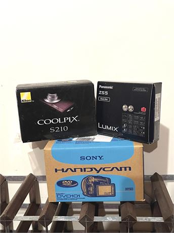 Camera and Handycam Lot