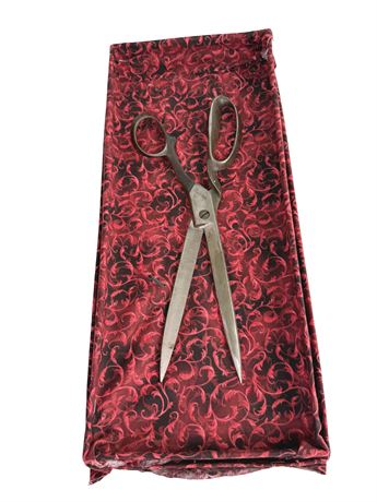 Antique Leather Cobbler Scissors