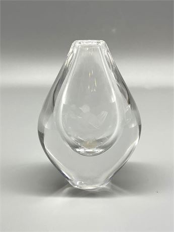 Orrefors Crystal Vase