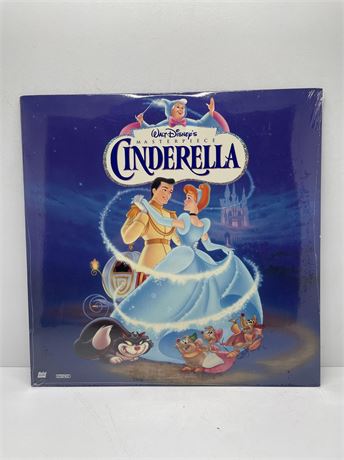 SEALED Walt Disney Cinderella Laser Disc