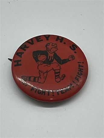 Antique Harvey High School Pin
