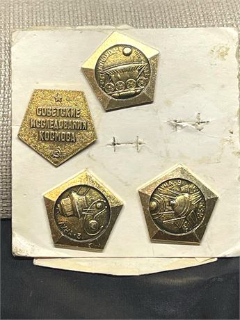 Russian Space Program Medallions