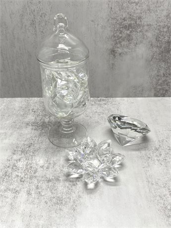 Crystal and Glass Decoratives