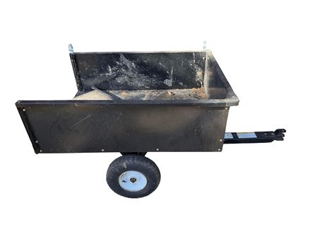 PowerCare 10 Cu. Ft. Lawn Mower Dump Cart