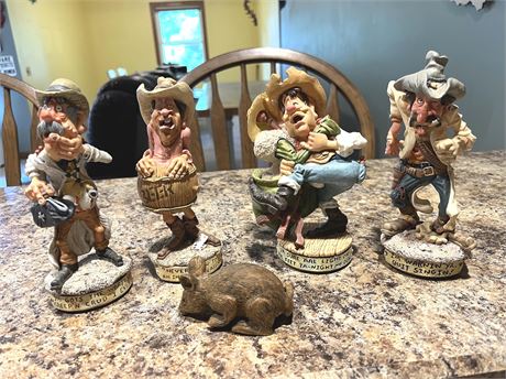 Country Whimsical Figure Lot