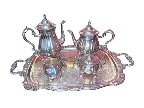 Gorham Silver Plate Tea Set