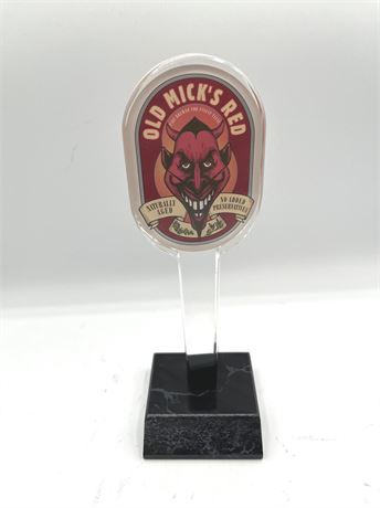 Old Mick's Red Beer Tap