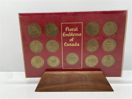 Floral Emblems of Canada Coins