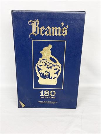 Jim Beam 180 Month Decanter with Box