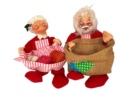 Annalee Mobilitee Santa Claus Mrs. Claus