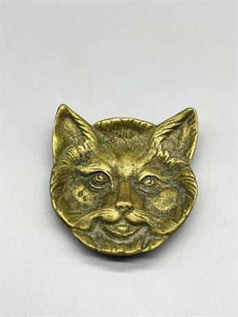 Brass Cat Tray