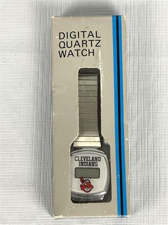 Cleveland Indians Digital Watch