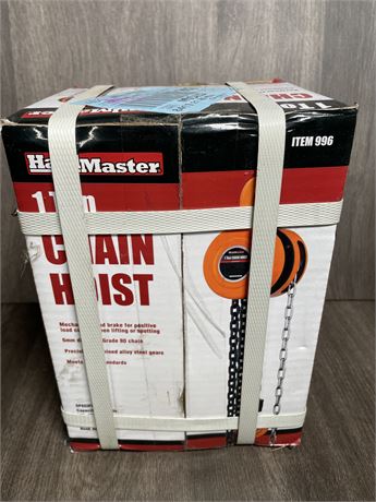 Haul-Master 1-Ton Manual Chain Hoist
