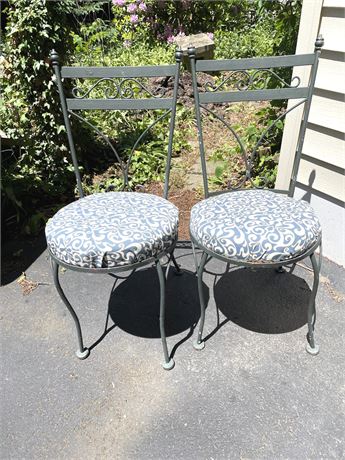 Metal Bistro Chairs
