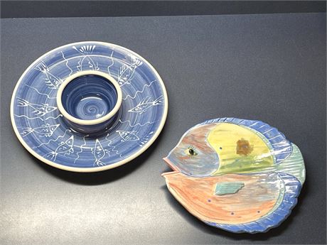 Fish Ceramic Plates
