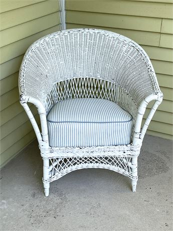 Wicker Chair - Lot #3
