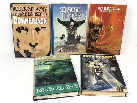 Roger Zelazny Books Lot 3
