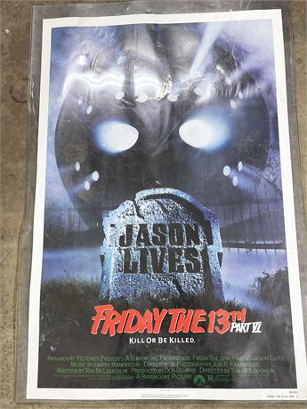 Friday The 13th Part VI Movie Poster - Original