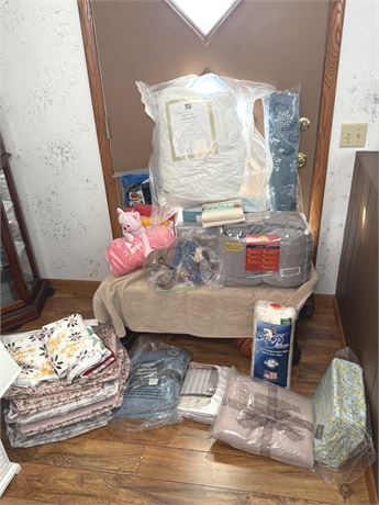 Large NEW Linen Lot