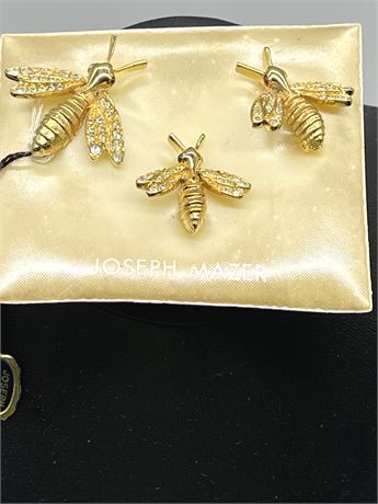 Joseph Mazer Bee Pins