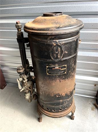 Antique Hoffman #3 Water Heater
