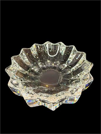 Orrefors Crystal Bowl by Jan Johansson