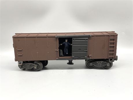 Lionel Solid Brown Operating Box Car