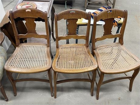 Tiger Maple Chairs