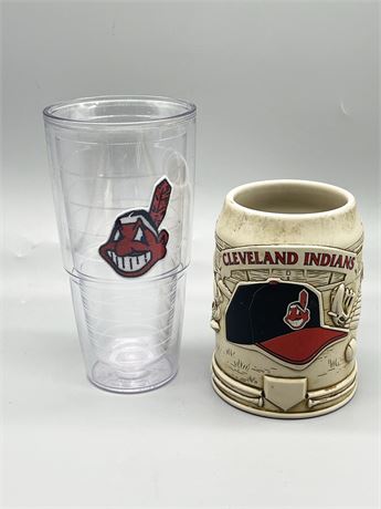 Cleveland Indians Drink Collectibles