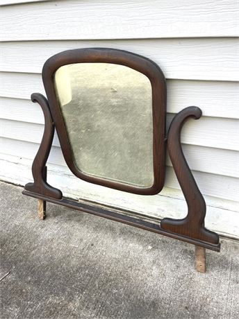 Antique Dresser or Vanity Top Mirror