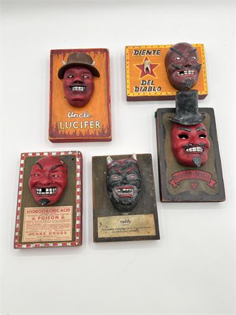 Devilish Folk Card Wall Art