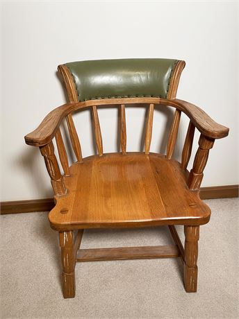 Rustic Oak Chair