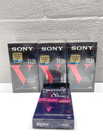 Sealed Sony VHS