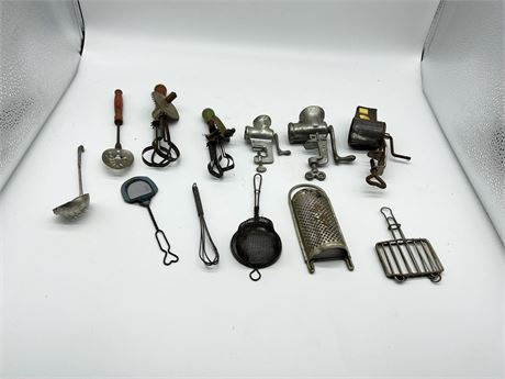 Miniature Kitchen Items
