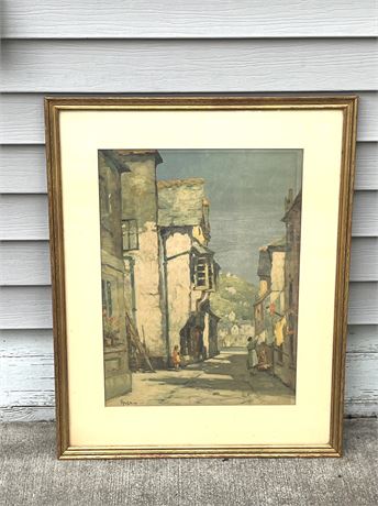 Vintage Framed Art Print