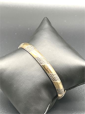 Sterling & Gold Filled Bracelet