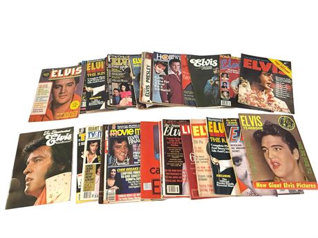Vintage Elvis Presley Magazines
