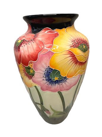 J. McCall "Icing on the Cake" Poppy Floral Vase