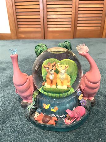 The Lion King Snow Globe Music Box