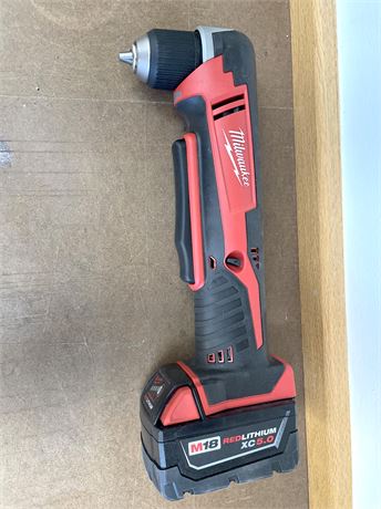 Milwaukee 18V Lithium-Ion Cordless 3/8 in. Right-Angle Drill