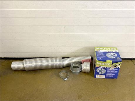 Dryer Pipe Kit and Adapters