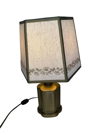 Vintage Brass Table Lamp