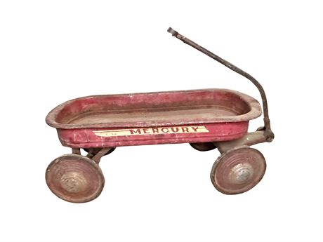 1940s Mercury "Ball Bearing" Red Wagon