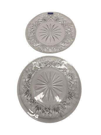 Waterford Crystal Marquis 8" Plates