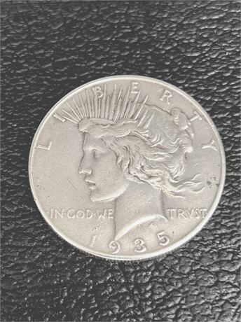 1935 Peace Dollar