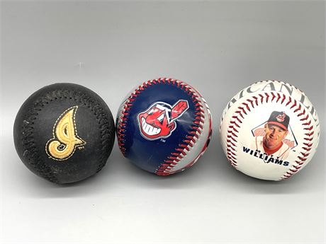 Cleveland Indians Collector's Balls Lot 2
