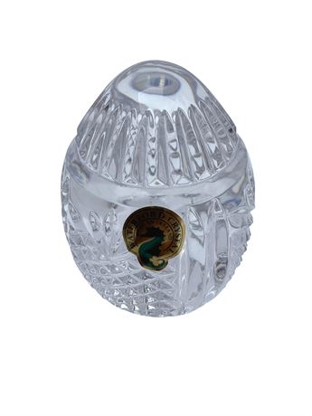 Waterford Crystal Annual Paperweight Egg
