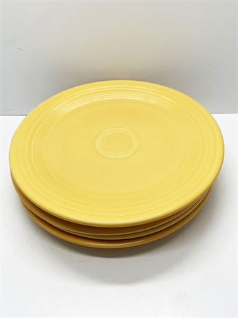 Fiestaware Yellow Plates