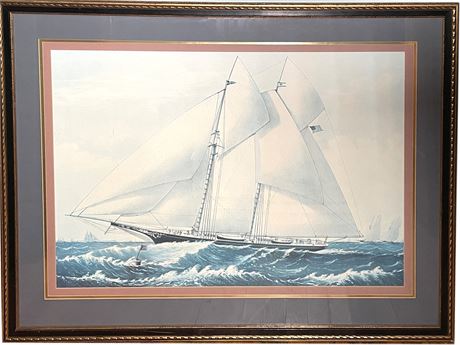 Large Sailboat Print